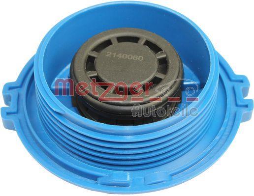 Bouchon, réservoir de liquide de refroidissement METZGER ref. 2140060